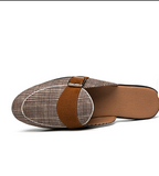 Latest Design Men Half Shoes Leisure Casual Summer Slip on Fashion Design Home Slippers for Men