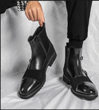 Latest Designers Double Strap Monk Shoes Comfortable Men Boots