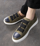 Latest Design Hot Selling Casual Walking Style Shoes Comfortable Durable Men's Flat Shoes