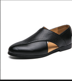 Size 38-47 Summer Casual Shoes Comfortable PU Leather Slip on Goes With Everything Men Dress Shoes