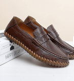 Latest Design Moccasins Walking Casual Loafers Comfortable Cook Original Genuine Leather Shoes for Men