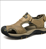 High Performance Good Quality Durable Summer Fashion Full Grain Genuine Leather Sandals for Men