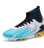 Women Boys Professional AG FG TF Football Shoes EU 47 US 13 Plus Size Training Men Leather Soccer Cleats Boots