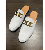 Size 38-46 Breathable Backless Half Loafers Dress Shoes Summer Men Casual Shoes Sandals