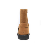 Latest Designers Chelsea Boots Comfortable High Cut Black Faux Suede Leather Casual Boots