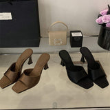 Chaussure Talon Slipper Trendy Sexy Elegant Fashion New Heels for Women