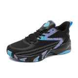 Mid Top Ankle Support Non Slip Wear Resistant Mesh Basketball Shoes for Indoor Outdoor Sports Training
