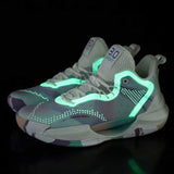 Shoes Men Brand Orginal Brand Logo Custom Professional Men Outdoor Sports Sneakers Luminous Blank Design Women Basketball Shoes