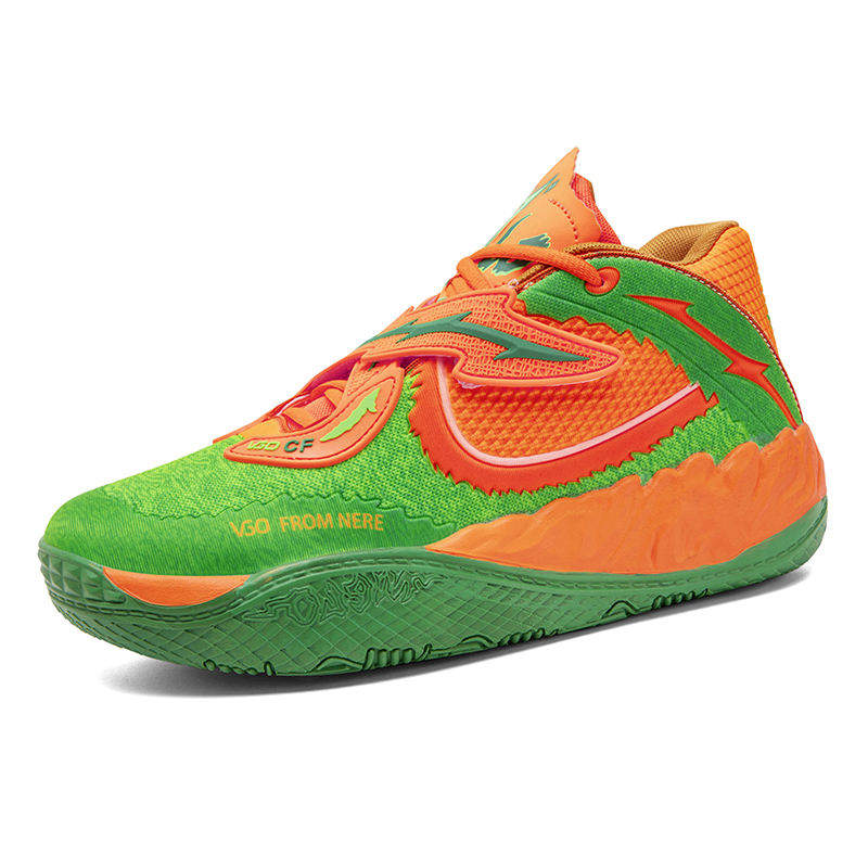 Breathable Mesh Basketball Shoes with Cushioned High Traction Sole Lightweight Basketball Sneakers for Indoor Outdoor Play
