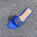 Sandalias De Playa Trendy Diamond Fashion Summer Trendy Women's Sandals