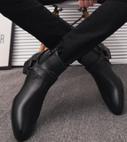 Classy Men Boots Size 38-47 Classy Designers Hot Selling Durable Wedding Footwear Black Color Men Ankle Boots