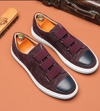 Latest Design Hot Selling Casual Walking Style Shoes Comfortable Durable Men's Flat Shoes