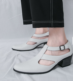 Pointed Toe Comfortable Buckle Strap Summer Outdoor Classic Casual Sandals Shoes for Men
