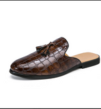 Pointed Toe Summer Casual Dress Shoes Classic Design Good Quality Men Half Loafers Shoes