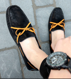 Classy Driving Shoes Hot Selling Genuine Leather Moccasins Cowhide Materials Men Casual Shoes