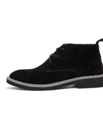 Lace up Fashion Design Durable Comfortable Cowhide Real Genuine Leather Boots for Men