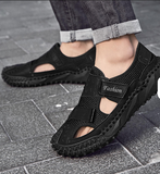 Coolest Design Fashion Comfortable Pure Leather Sandals Summer Outdoor Men Casual Shoes Sandals