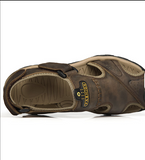 High Performance Good Quality Durable Summer Fashion Full Grain Genuine Leather Sandals for Men