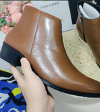 Genuine Leather High Quality Dress Shoes Handsome Classy Formal Leather Boots for Men