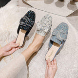 New Designer Comfortable Toe Bow Elegant Flat Shoes for Ladies and Women