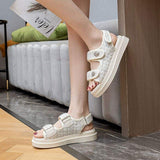 Roman Sandale Femme Zapatillas Zapatos Custom Inflatable Footwear 2024 Summer Women's Sandals