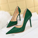Slides Fashion Chaussures Femmes Beautiful Fashion Point Toe Sandals Heels for Ladies