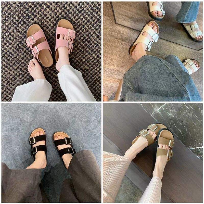Hot Selling Open Toe Buckle Sandales Femmes Comfortable Women Sandals
