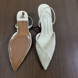 Sandali Tacchi New Arrival Hollow Fashion Slingback Heels for Women