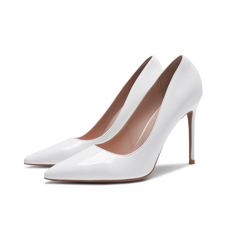 6CM/8CM/10CM New Designer Chaussure Femme 2025 Low Dress Shoes High Heels for Ladies