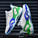 Men Women Lightweight Cushioned Midsole Energy Return Technology Sports Sneakers Jump Support Fatigue Reduction Basketball Shoes