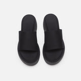 Sandalias De Paja Hot Selling Trending Comfortable Black 2025 Chunky Fashion Platform Sandals