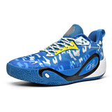Men Basketball Shoes Pastel Color Block Athletic Sneaker High Support Stability Training Footwear Outdoor Gym Court Sports Shoes