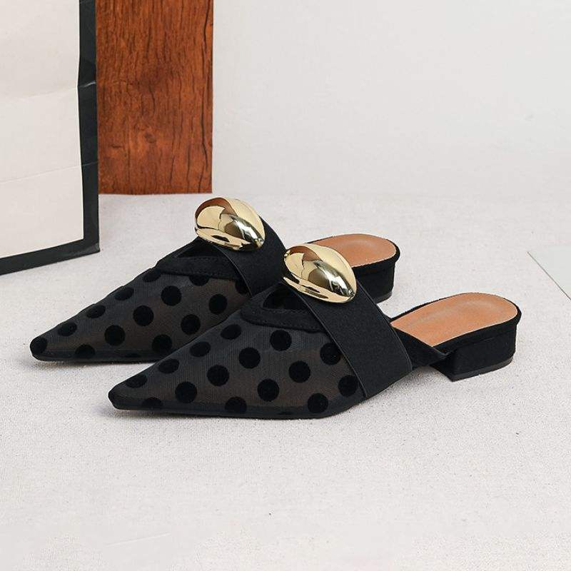 Factory Direct Selling Tacones Green Sandals Block Low Chunky Sexy Heels for Women