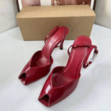 Fashion Sandalias Elegantes Peep Toe Sandal 2026 Summer Heels for Women