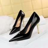 7CM/10CM Zapatos Modernos De Dama Elegante Slingback Pumps Women Job Shoe High Heels