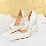 Nude Color Tacon Dama Pumps Trendy Office Wear Comfortable Women Heels 2025