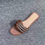 Sandalias De Playa Trendy Diamond Fashion Summer Trendy Women's Sandals