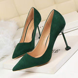 Talons Slipper Office Pumps Formal Dress Shoes Sexy BIgtree Women Heels