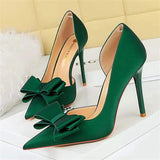 Silk Fabric New Trendy 10CM Metal Ankle Lace up Strappy Sandal Royal Blue Heels for Women 2025