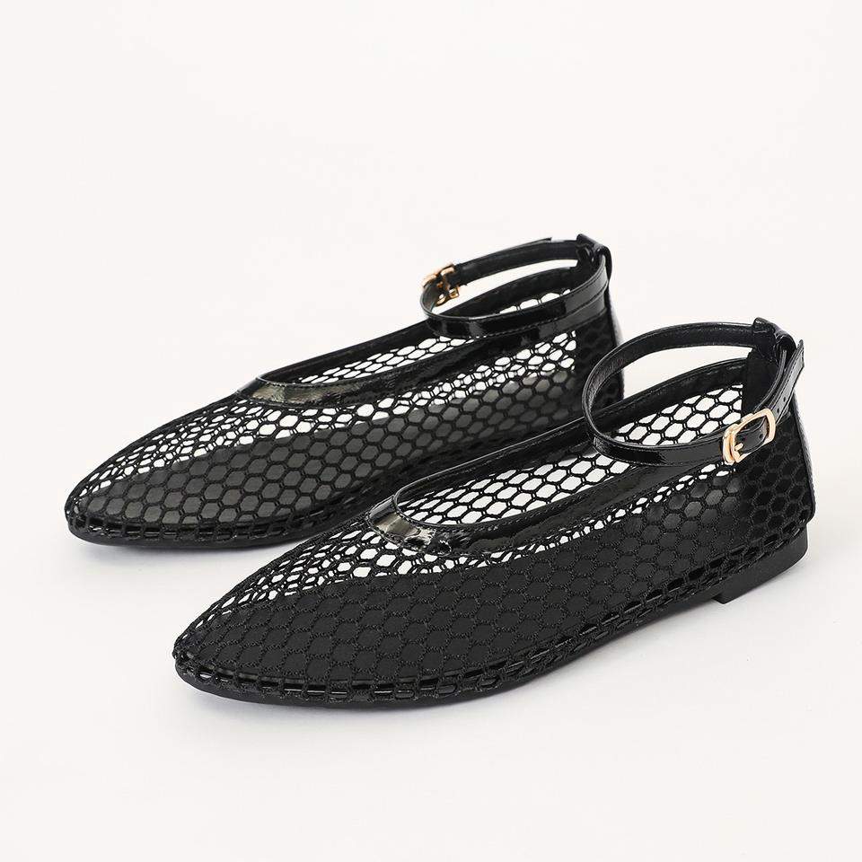 Cute Fashion Sandales Plate Femmes Mesh Women Slides Flat Sandals for Women