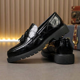 Pointed Toe Casual Daily Footwear Handsome Wedding Tassel Loafers Comfortable Classic Men Fashion Dress Shoes