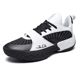 Hook Loop Strap Leather Overlays Basketball Shoes with Enhanced Stability Maximum Airflow for Competitive Games and Training