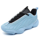 Mens Basketball Shoes Purple and Gold Lightweight Low Top Sneakers Women Court Athletic Footwear Non Slip Gym Sports Trainers
