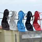 7CM/9CM Sandale Africaine Femme Sandals 2025 Shoes Summer Toe Thong 2025 Heels