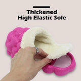 Babouche Woman Removable Lining Pantuflas Unisex Outdoor Indoor Trendy Bubble Winter Home Warm Slides Faux Fur Slippers