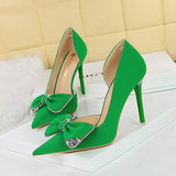 Bow Sandales Talon Femme Latest Design No MOQ 1 Sandals Sexy Ladies Stiletto High Heels for Women