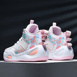 New High Top Basketball Shoes with Breathable Mesh Upper and Durable Rubber Outsole for Enhanced Ankle Support and Traction