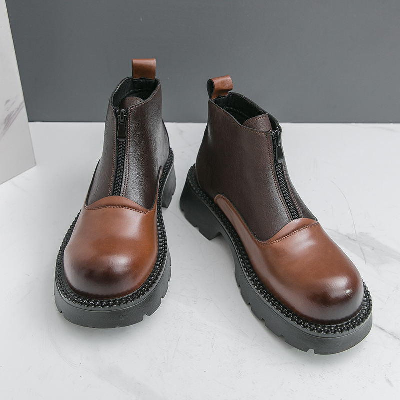 Pointed Toe Black Yellow Faux Suede Leather Chelsea Boots Classic Design Good Quality Wedding Formal Footwear Dress Shoes