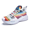 Professional Men Outdoor Sports Sneakers Blank Mesh Colorful Women Boys Basketball Shoes