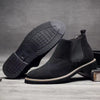 Good Quality Ankle Boots for Men Genuine Leather Chelsea Boots Classy Design Wedding Shoes